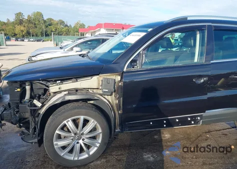 2014 Volkswagen Tiguan Sel from USA, damaged, VIN WVGBV3AX0EW550323